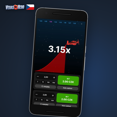 Dual bet funkce Aviatoru ve Vegashero Casino – dvě nezávislé sázky najednou