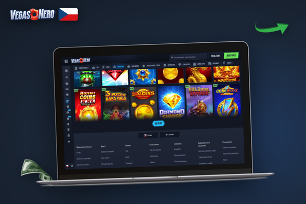 Stažení Vegashero Casino app pro iOS pomocí QR kódu na iPhonu