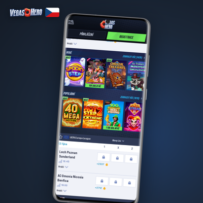 Výběr více než 8 500 slotů dostupných v Vegashero Casino aplikaci