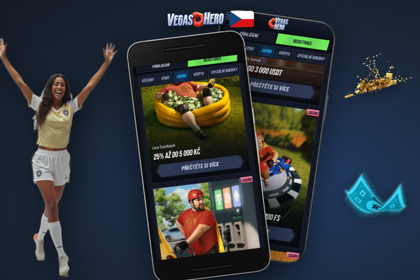Srovnání uvítacího bonusu Vegashero Casino s promo kódem a bez něj